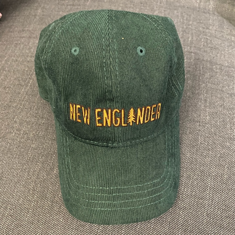 Kiel James Patrick green corduroy hat New Englander nwot